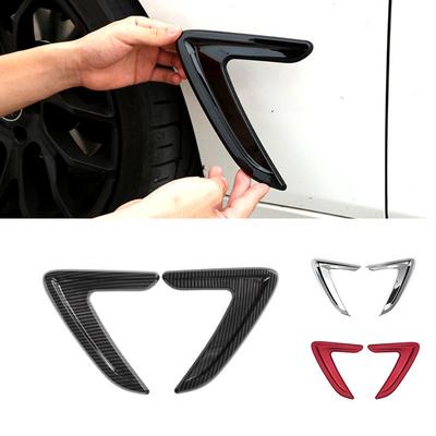 For BMW 3 Series F30 2013 2014 2015 2016 2017 2018 2pcs Car Side Wing Air Flow Fender Grill Outlet Intake Vent Trim