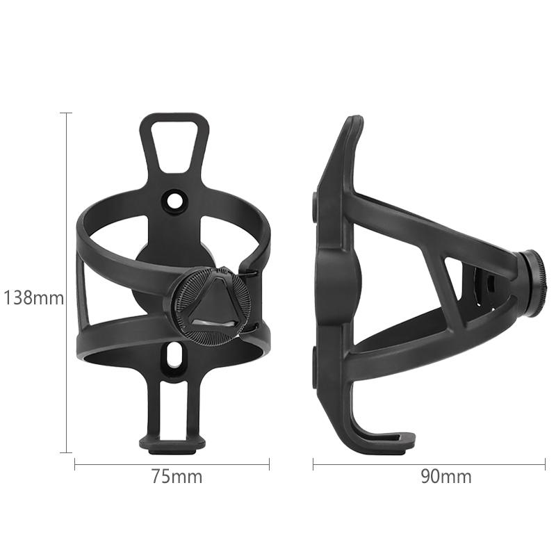 Bicycle Water Bottle Cage Knob Locking System Anti-Vibration Ultra-Lightweight for Road Cycling MTB AirTag Compatibl Nice