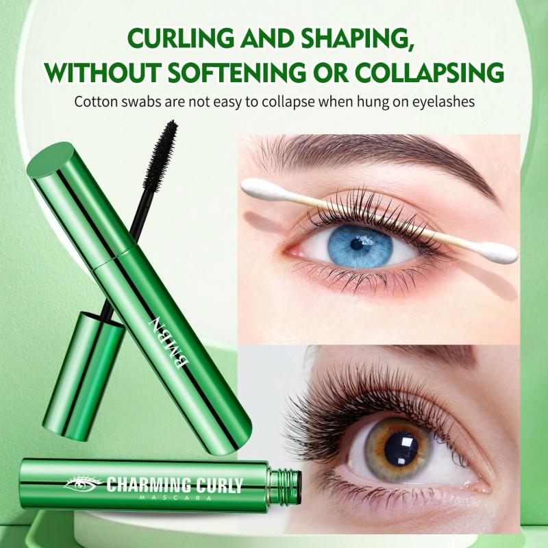 Volumizing & Lengthening Waterproof Mascara - Black Lash Enhancer, Suitable for Every Lash, Makes Them Defined, Long, Curled, Clump-Free