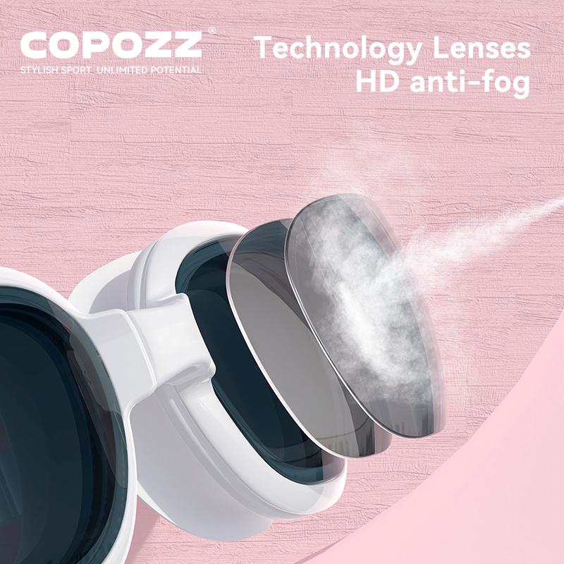 COPOZZ Myopie Schwimmbrille Herren Damen Erwachsene Schwimmbrille Professionell Antibeschlag Schwimmbad Schwimmbrille Dioptrien Schwimmbrille -1,5 bis -72