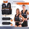 Adjustable Reflective Weighted Vest for Fitness Training
