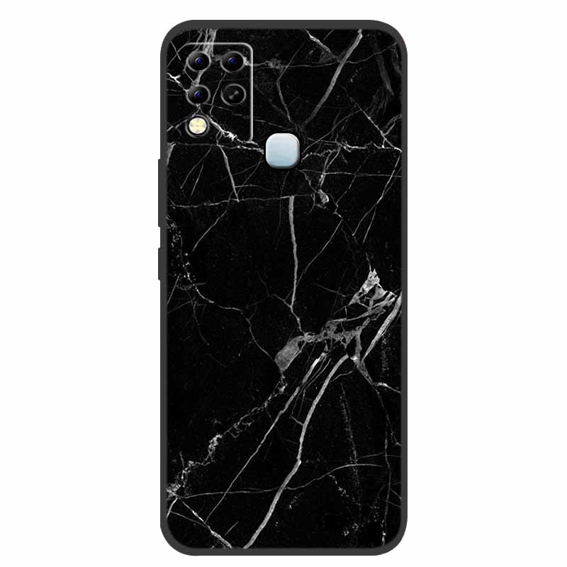 For Infinix Hot 11 G37 Case X689F Marble Silicone Protective TPU Soft Back Cover for Infinix Hot11 G37 128GB Funda Cartoon Coque