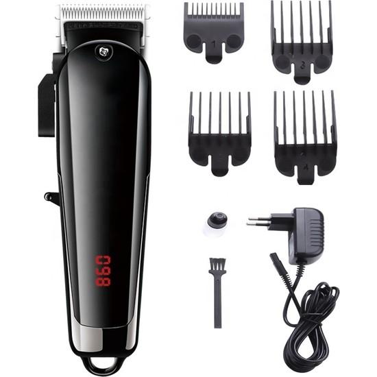 

YP 6149 Аккумуляторная бритва-триммер для бороды с ЖК-дисплеем Turbo высокой мощности