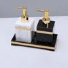 Light Luxury Lotion Dispenser Bottles Resin Liquid Soap Container Hand Sanitizer Holder  Kitchen