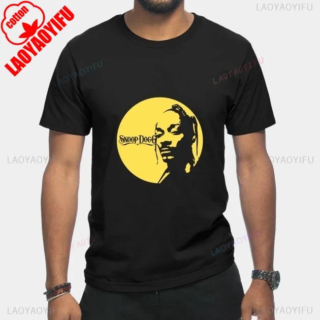 Hip Hop Star Snoop Dogg T Shirt Creative Printed Tshirt TopMale Women Dj Fashion Tee Rock Kid Harajuku Tees Men Cotton Clothing