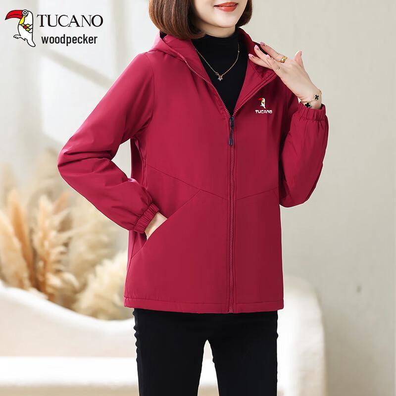 Woodpecker Women's Plush Lined Hooded Jacket