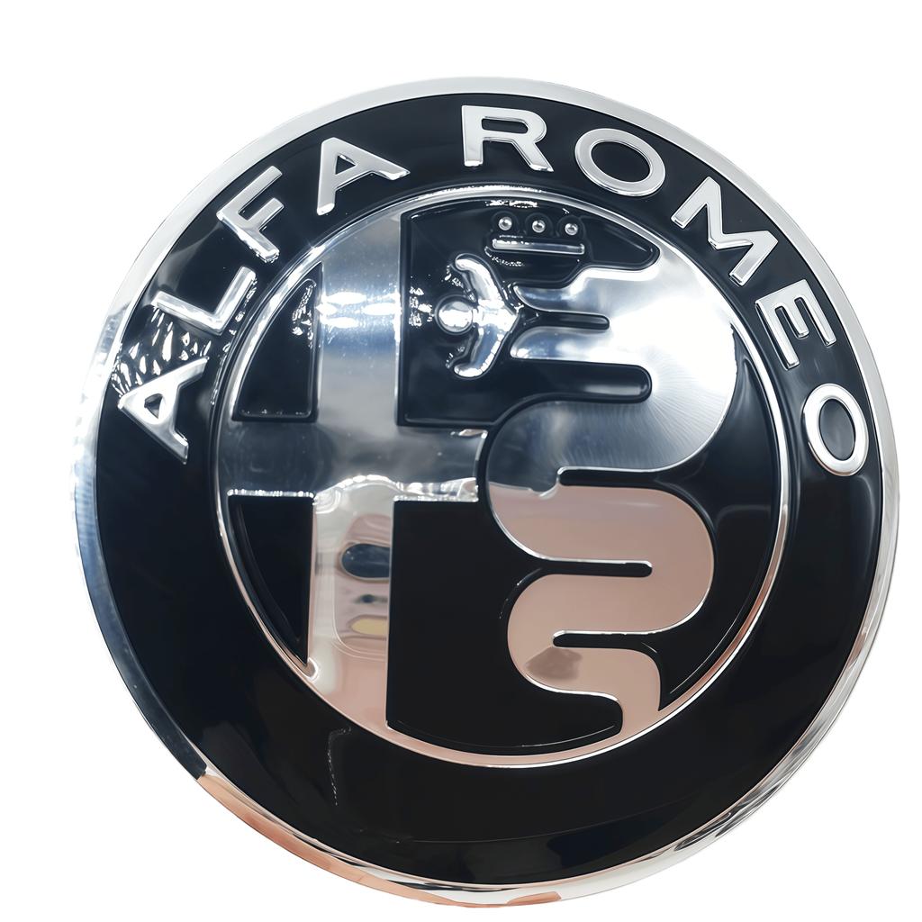 1PCS Alfa Romeo Giulia Wheel Center Stickers 40mm/50mm/56mm/60mm Car Emblem Wheel Center Covers Steering Wheel Decoration zw1