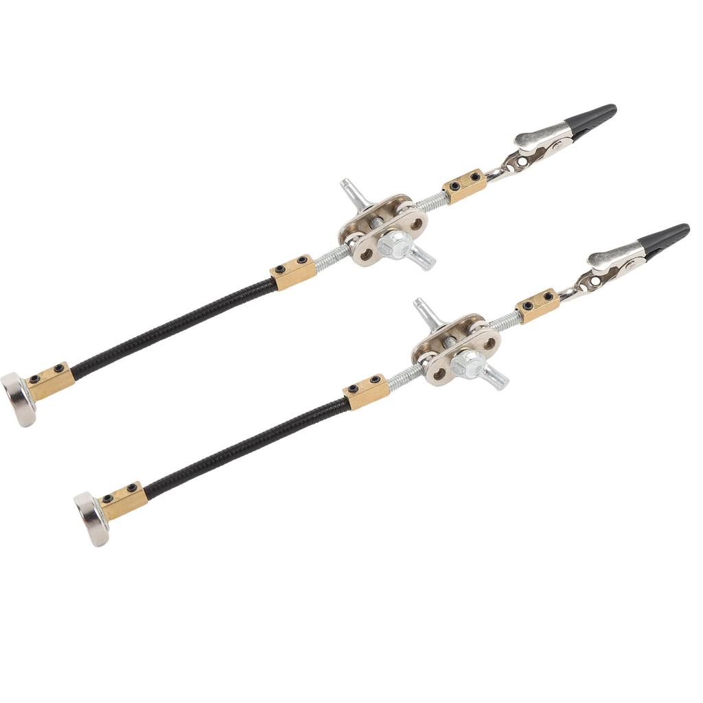 2PCS Soldering Helping Clamp 19cm Short Universal Welding Fixture Flexible Arm for Electronics Repair Jewelry Crafting