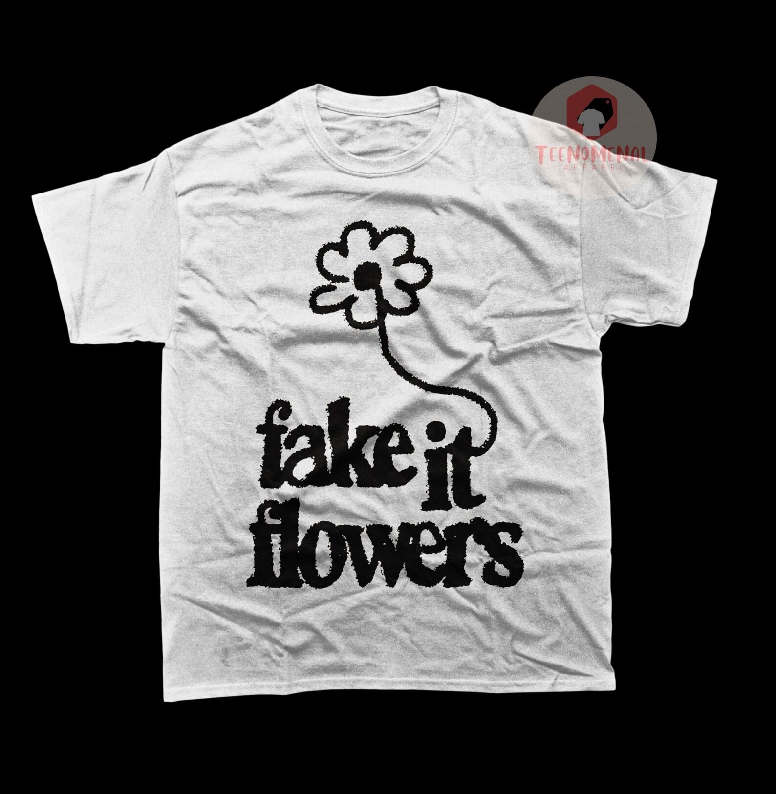 Beabadoobee Unisex T-Shirt - Fake It Flowers Album - Music Graphic Tee - Poster Shirt S