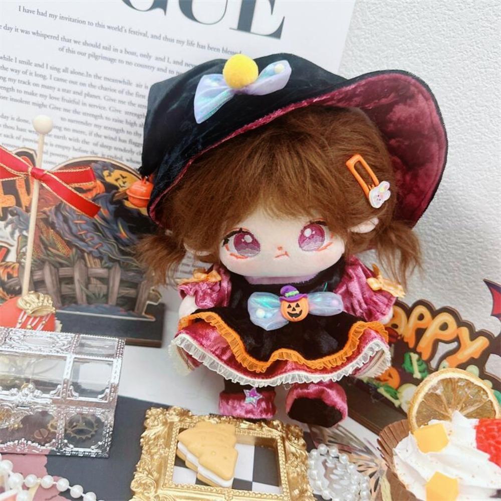 Dress Up Cotton Doll Halloween Suit Pumpkin Plush Dolls Clothes Children's Gift