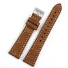 18mm 20mm 22mm Retro Nubuck Leather Strap Quick Release Bar Wristband Brown Green Coffee Men Women Universal Bracelet Watch Band