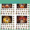 Halloween Ghost Countdown Calendar With 24 Acrylic Hanging Ornaments For Party Decor And Gift
