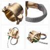Electric Copper-Barrel Brass Band Heater Fully Enclosed Suitable For Extruder Leak-Proof Glues 40X40/42X40/50X30/50X40mm
