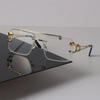 Minimalist Luxury Transparent Glasses Cool Square Frame Eyeglass Women Men Cool Clear Lens Frame Glasses
