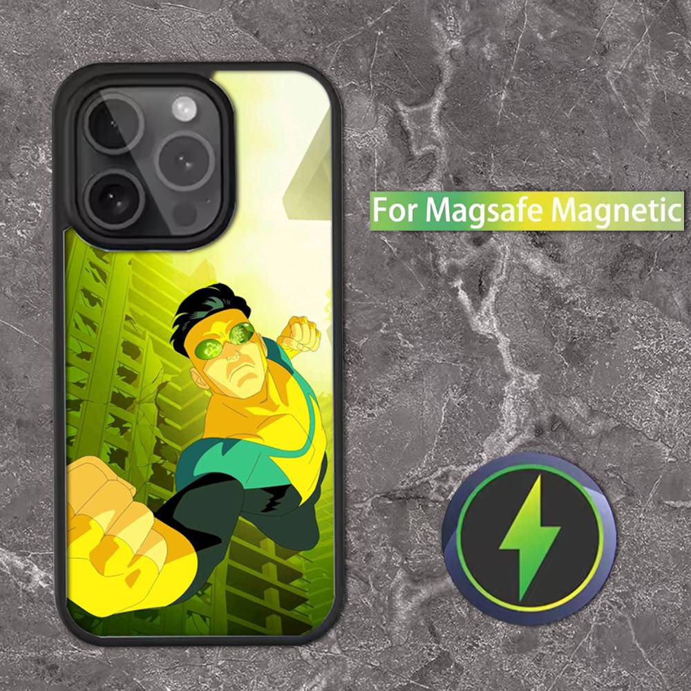 Invincible Mark Atom Eve Phone Case For iPhone 16,15,14,13,12,11,Pro,Max,Plus,Mini,SE Magsafe Magnetic Wireless Charging
