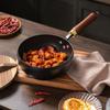 Iron Cast Pot Cooking Wok With Anti-Scalding Handle Non-coating Iron Cookware Stock Pot Frying Pan For Restaurant Home