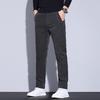 Men's Thermal Velvet Stretch Casual Pants - Thick, Soft, One-Piece Design