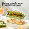 Press To Remove Ice Cube Mold 28/56 Grid Ice Mould Tray Portable Ice Maker Storage Box  Summer