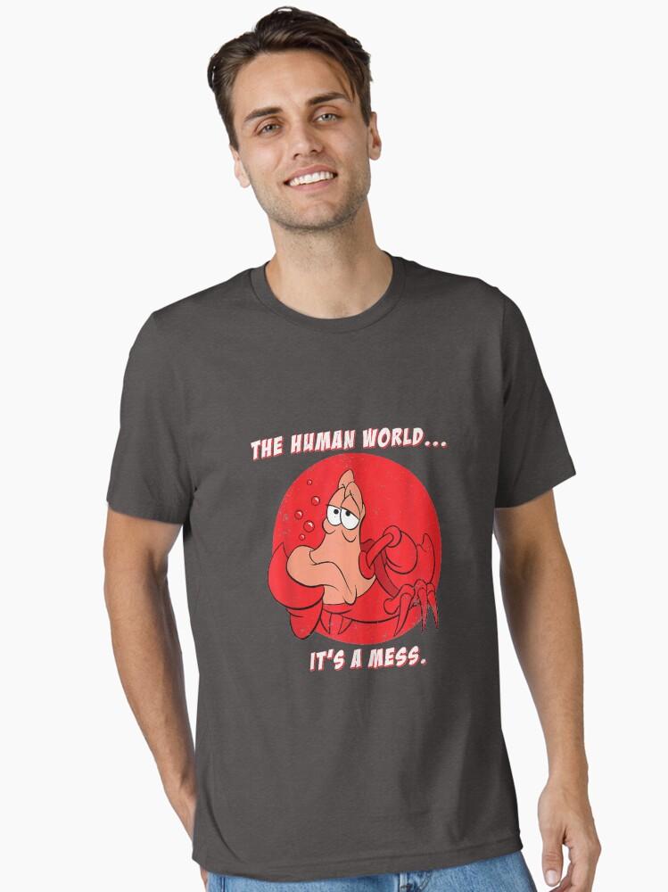 The Little Mermaid The Little Mermaid Sebastian The Human World Essential T-Shirt