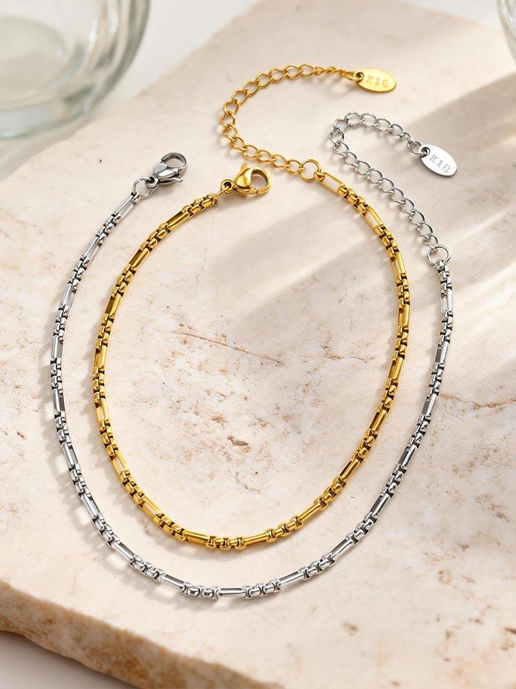 Stainless Steel Link Chain Anklet for Women,Fashion Foot Leg Anklets,2026 New Fashion Jewelry Gifts