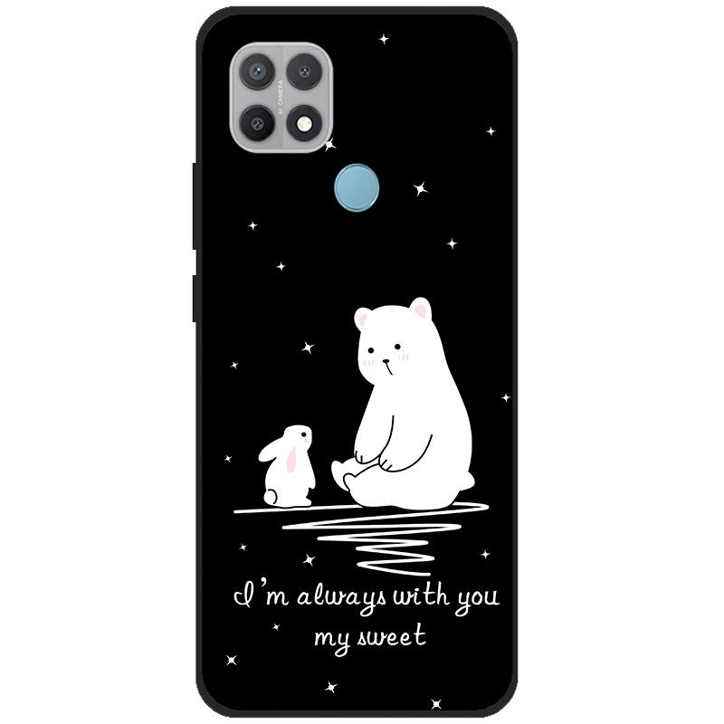 Pro OPPO A15 Pouzdro Pro OPPO A15S Zadní silikonový měkký TPU kryt telefonu Pro OPPOA15 CPH2185 A 15 S CPH2179 nárazník 6,52" Fundas Shell