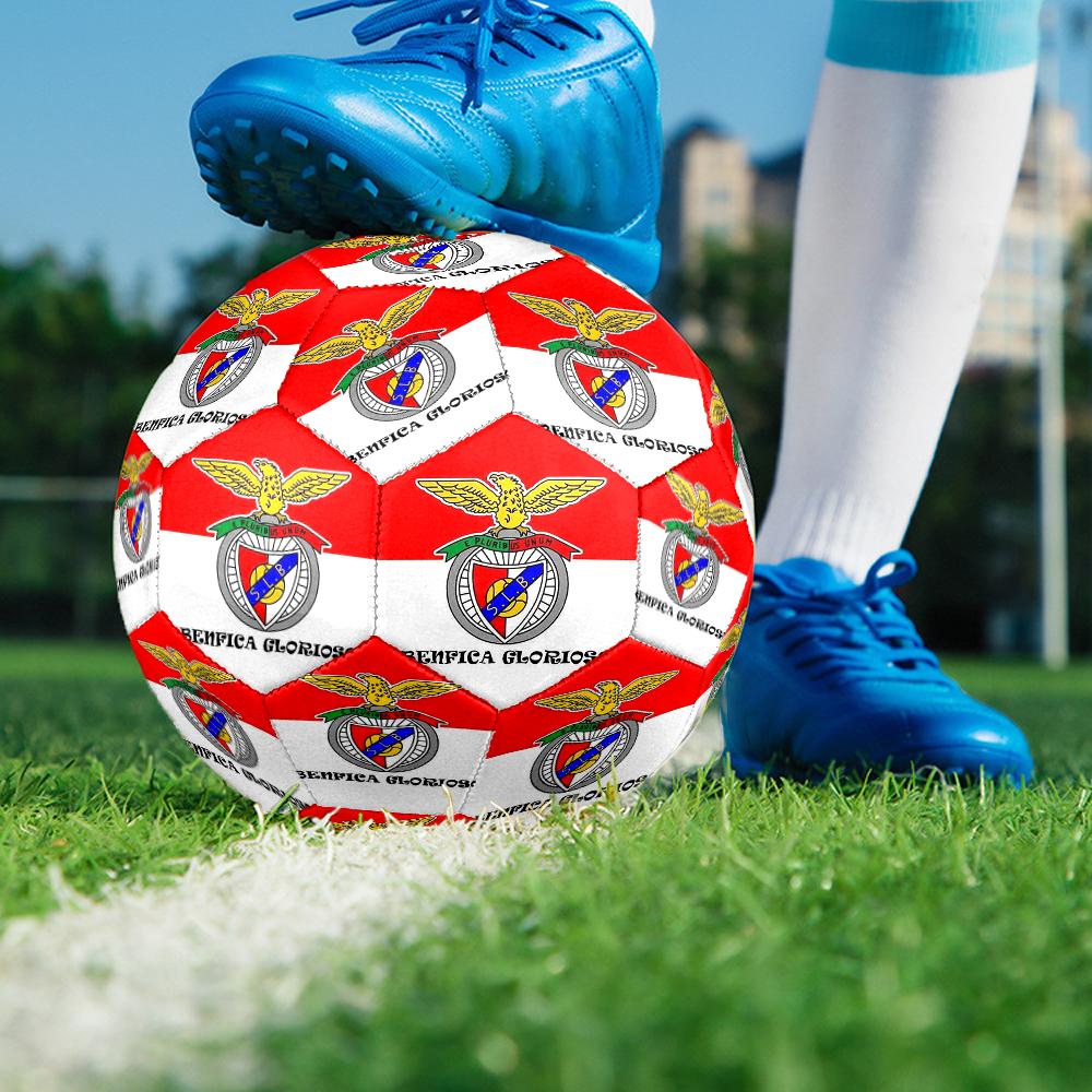 Benfica Theme Size 5 Soccer Ball, Suitable for Both Indoor and Outdoor Matches, a Gift Suitable for Everyone.