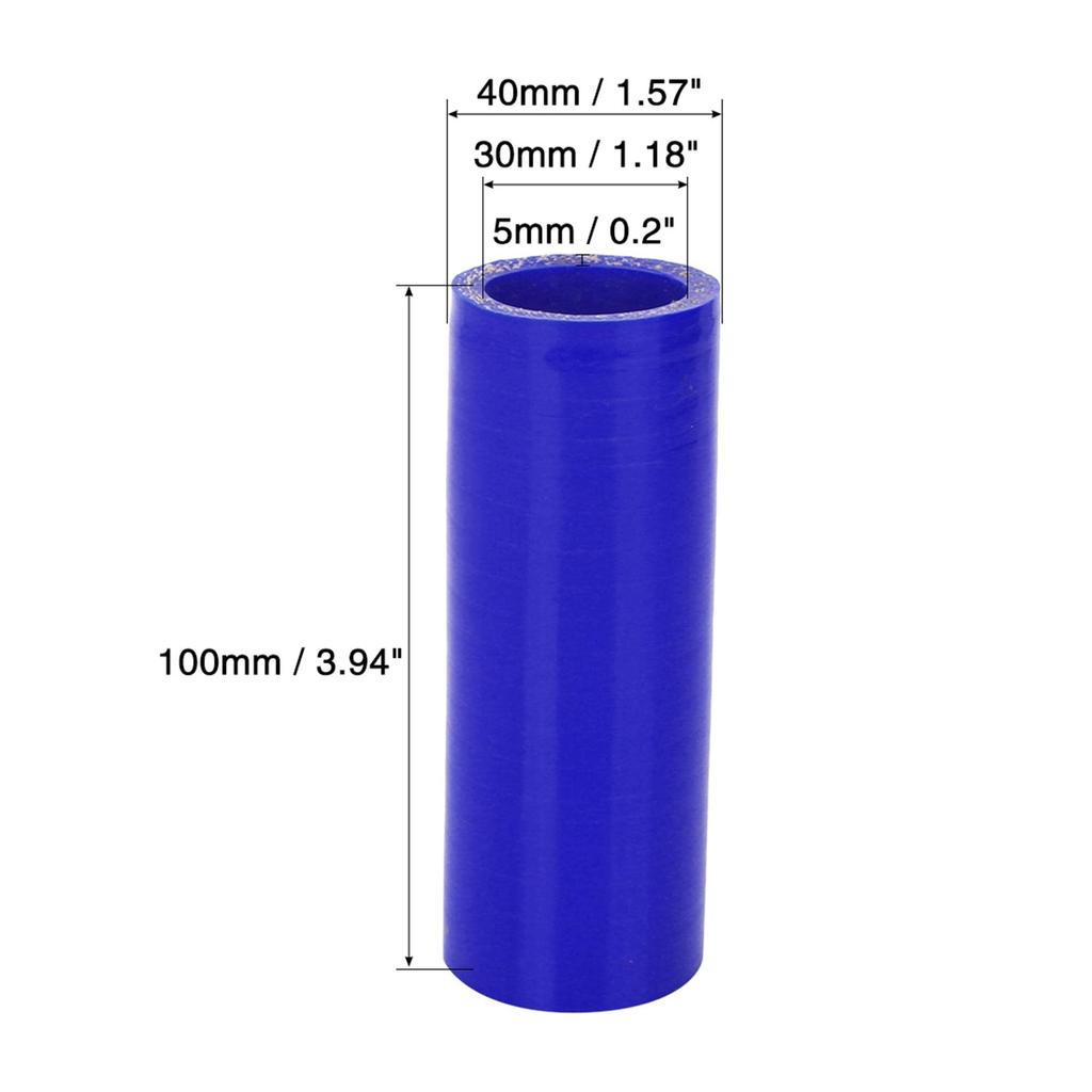 uxcell Silicone Hose Silicone Pipe Radiator Hose, Inner Diameter 1.2 inches (30 mm), Length