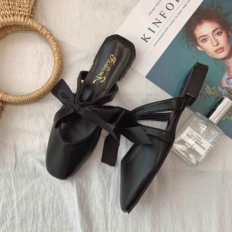 

Модные женские туфли Mazefeng Party, туфли-мюли с острым носком и ремешком, закрытые туфли на высоком каблуке, сандалии, черные, бежевые, туфли-лодочки на квадратном каблуке 39 чёрный