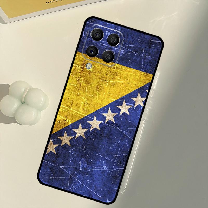 Bosnia Flag For Samsung Galaxy M31 M16 M11 M21 M13 M33 M35 M53 M55 M15 M14 M34 M54 M12 M32 M52 M06 Case