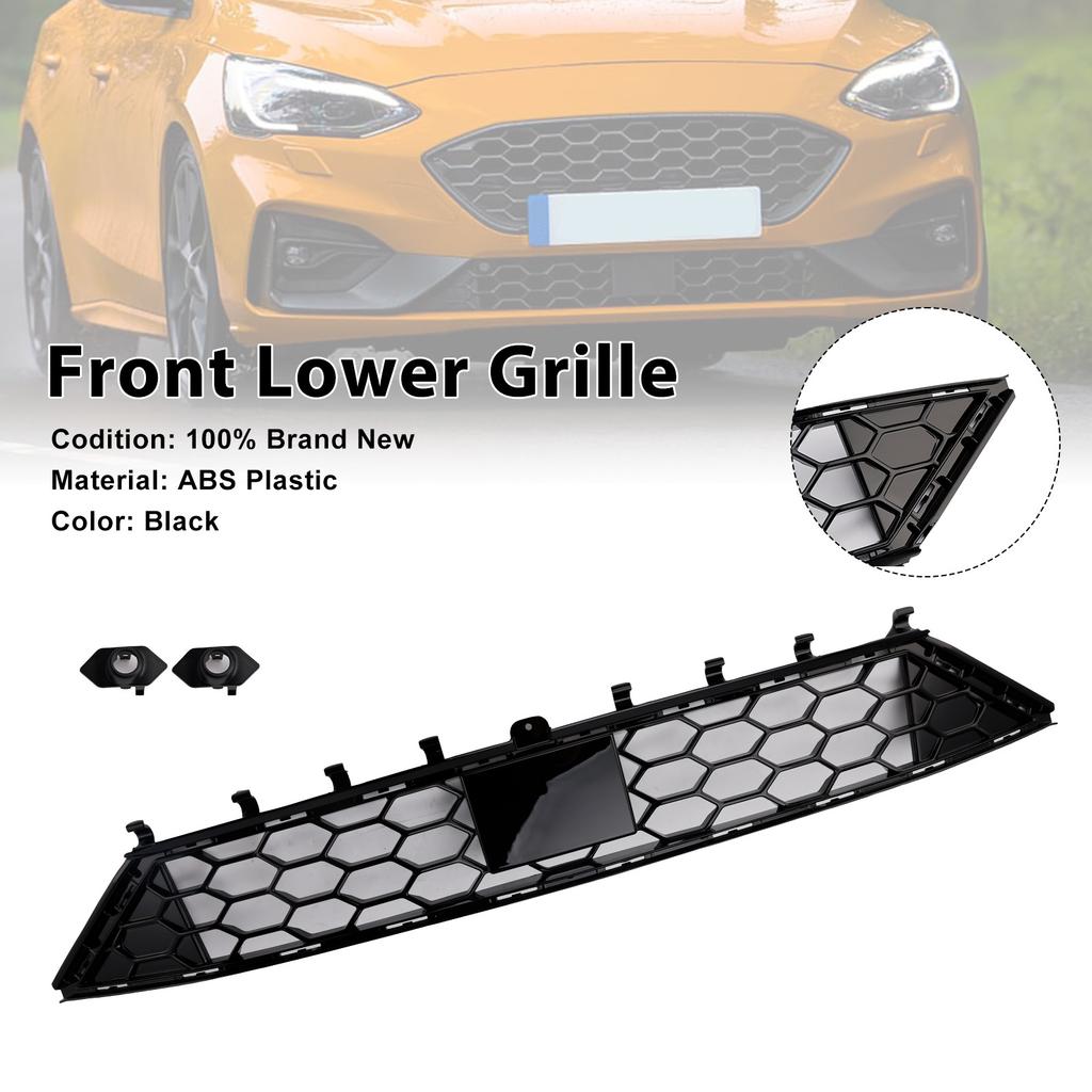 Grilă Inferioară Bară Față JX7B-17K945-TD Potrivire Ford Focus MK4 2018-2021 ST