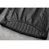Chinese Size Heavy Motorcycle Jacket Hood Genuine Cowhide Men Leather Jacket Riding Biker Coat Winter Motorbike Jackets Warm Jaquetas