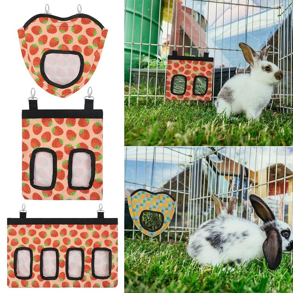 Cheap Guinea Pig Pet Supplies Oxford Hanging Pouch Feeding Dispenser