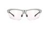 RUDYPROJECT KYBLADE RUNNING Sports Light Impact Photochromic Sunglasses, Gray, X2, Red, SP507497-0R00