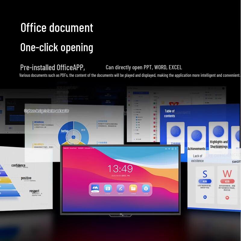 AOC 75-inch 4K Interactive Conference Display (CN version)