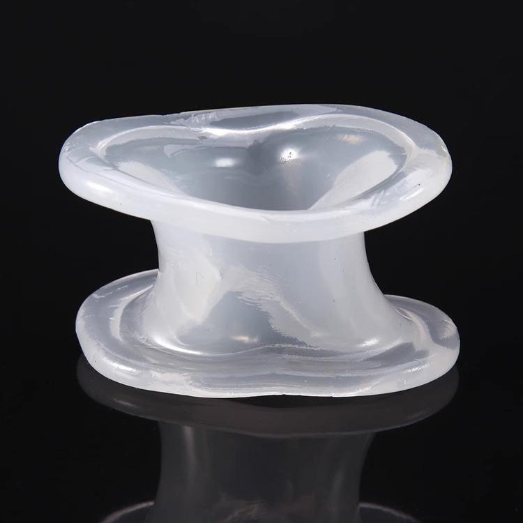 Anneau de bondage allongé pour homme: Verrou de scrotum, pendentif de sperme, poids d'œuf, jouet pénien alternatif