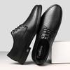 Men's New Crocodile Leather Shoes First Layer Cowhide Leather Men's Casual British Business Dress Breathable Versatile Men