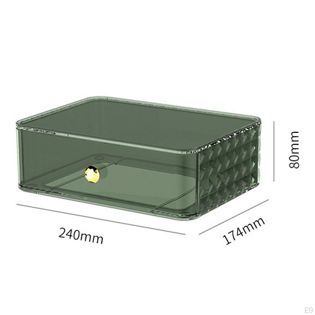 Badezimmer Aufbewahrungsbox Kosmetik Etui Langlebig Schreibtisch Einfach Dekorativ Make-up Halter Schminktisch