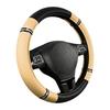 Stitching Steering Wheel Wrap PU Leather PU Leather Steering Wheel Cover  All Season