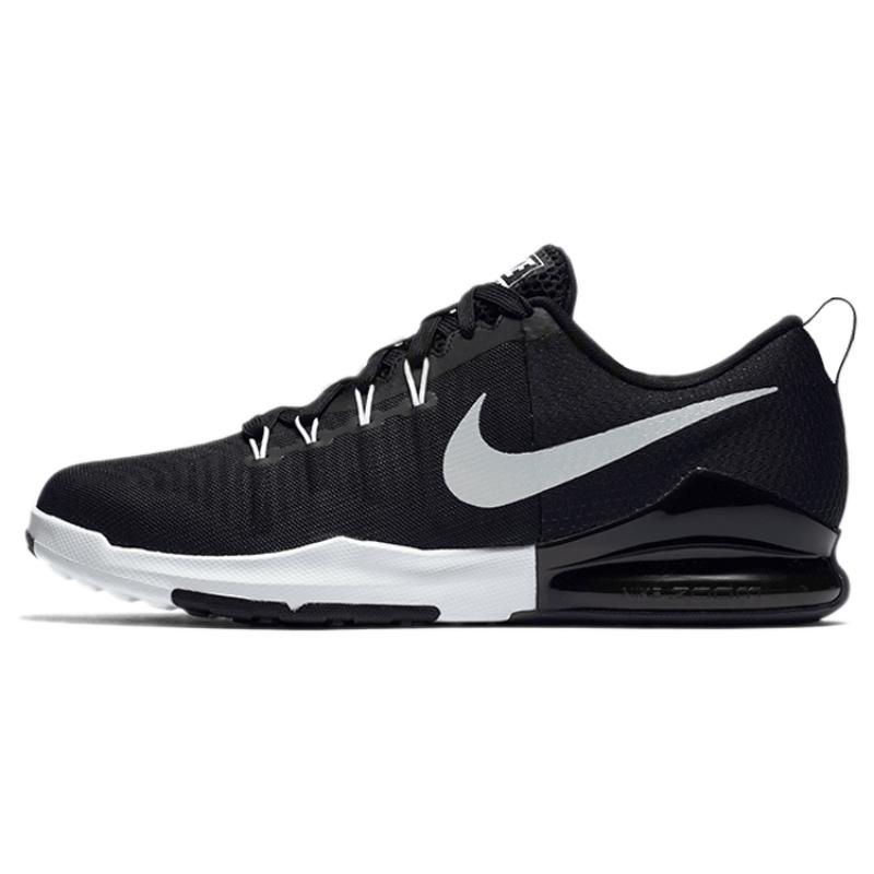 Nike Zoom Train Action Black Metallic Silver Sneakers Casual 852438-003