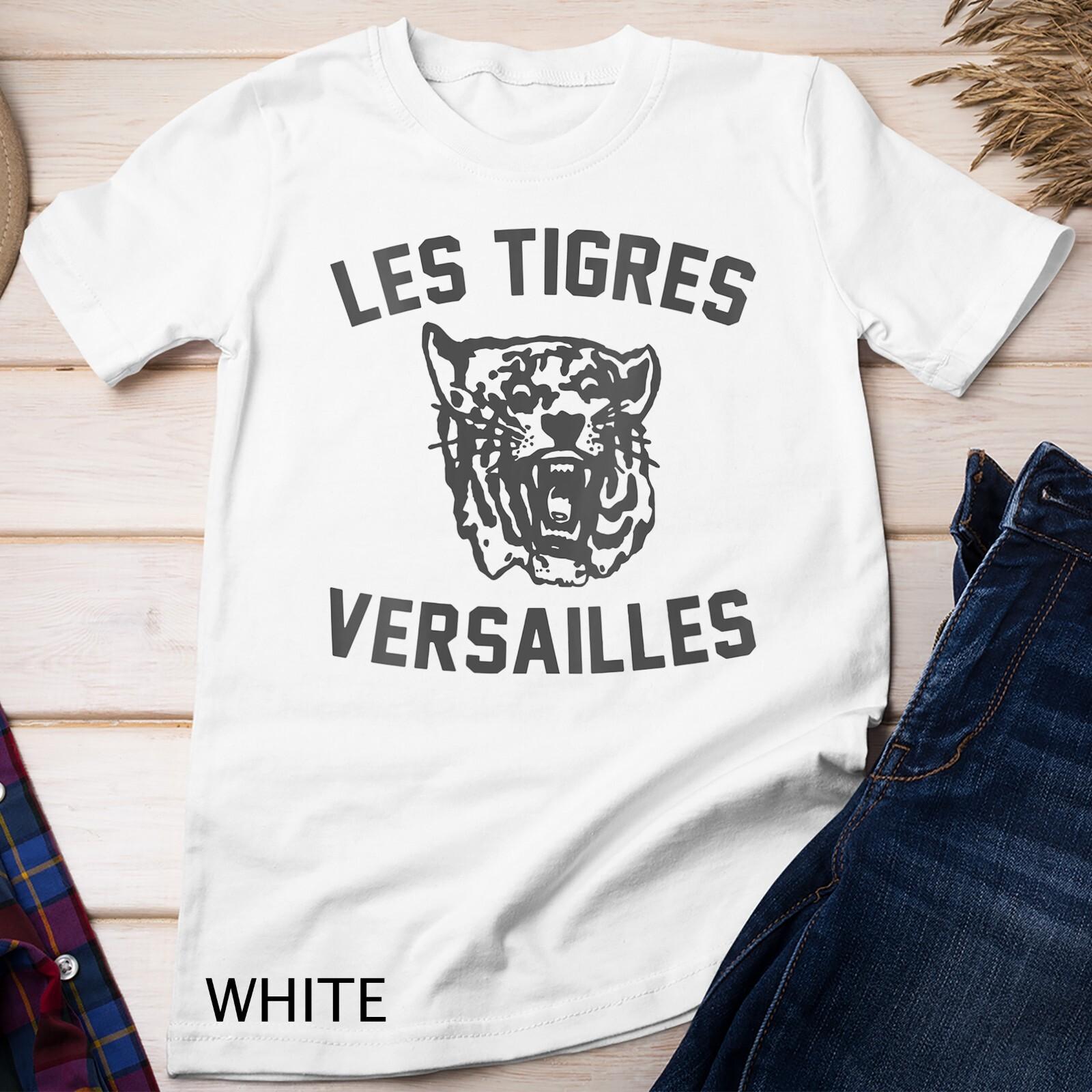 Womens Les Tigres Versailles France French Tigers Trendy Design Unisex T-Shirt Mens Womens Tees Top M
