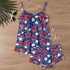 Women's Fashion Printed Two-Piece Slimming Swimsuit