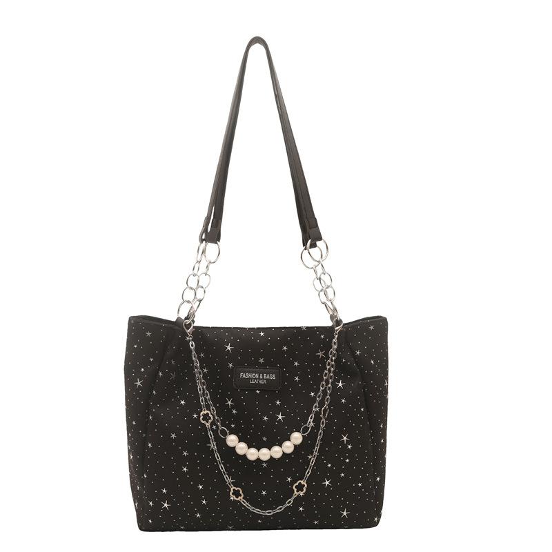 Large capacity tote bag spring and summer new versatile commuter shoulder underarm bag premium texture handbag