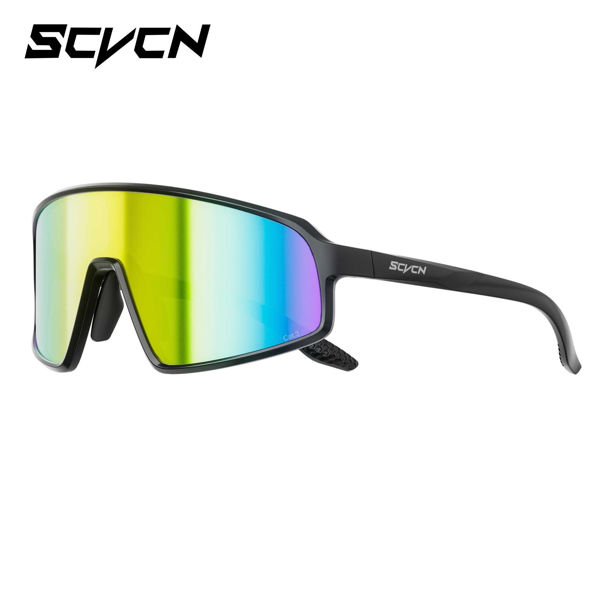 

SCVCN Photochromic Glasses Cycling Sunglasses Cycl Men UV400 Eyewear Sports MTB Outdoor Goggles Bicycle UV400 Women Sunglasses