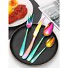 16Stainless Steel Star Suits High-grade Fine Steak Knife and Fork Dessert Spoon Coffee Spoon