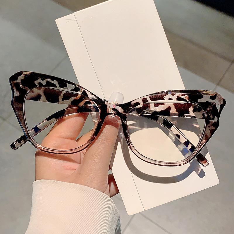 Anti Blue Light blocking Cat Eye Eyeglasses Ladies For Female Classic Sun Glasses Luxury Designer Style Style Colorful Glasses Spectacle Frame Frame