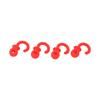 4Pcs Archery Bow String Silencers Monkey Tail Compound Bow String Stabilizer Shock Absorption for