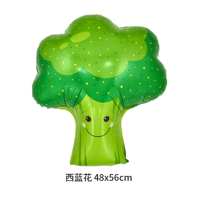 

1/5pcs Tomato Chili Pepper Mushroom Aluminum Film Balloons Wholesale Children s Birthday Party Decoration Aluminum Foil Balloon 1pc