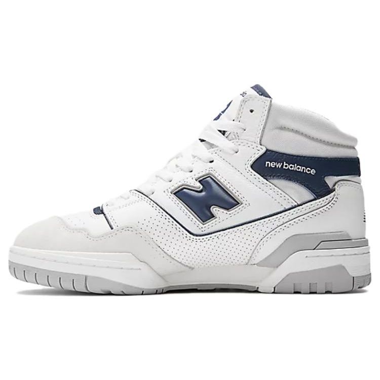 New Balance Buty do koszykówki retro Nb 650 Unisex Sneakers Biało-Niebieskie BB650RWJ