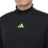 adidas Golf Mock Neck Long Sleeve Shirt for Black COLD.RDY Men,