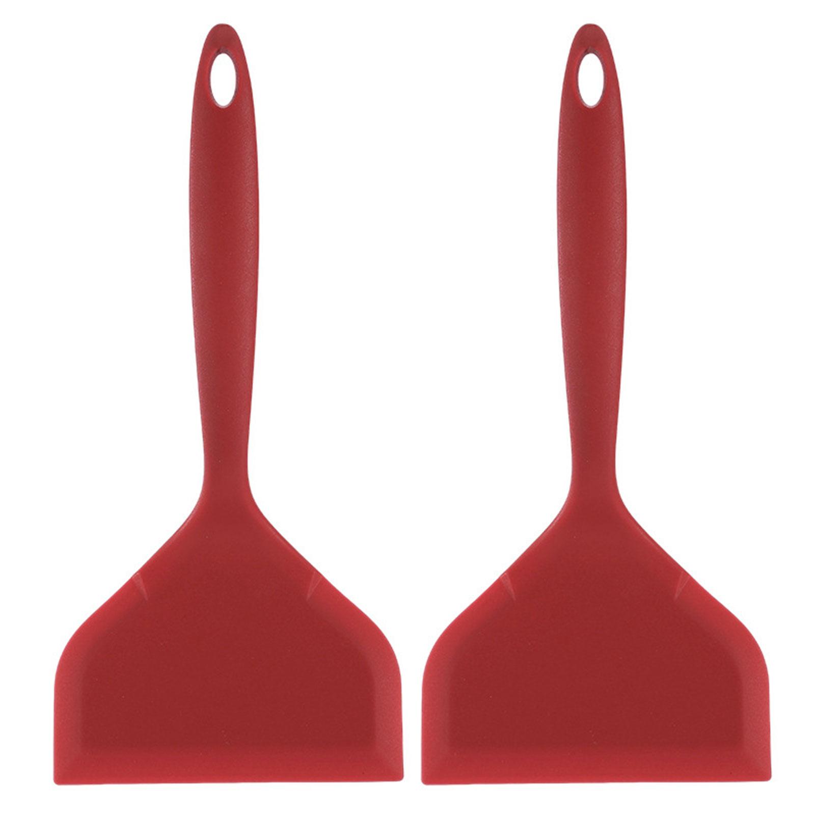 

Высокотемпературная силиконовая кулинарная лопатка, мягкая к сковородам, лопатка для жарки, идеально подходит для посуды с антипригарным покрытием и для барбекю на открытом воздухе 6